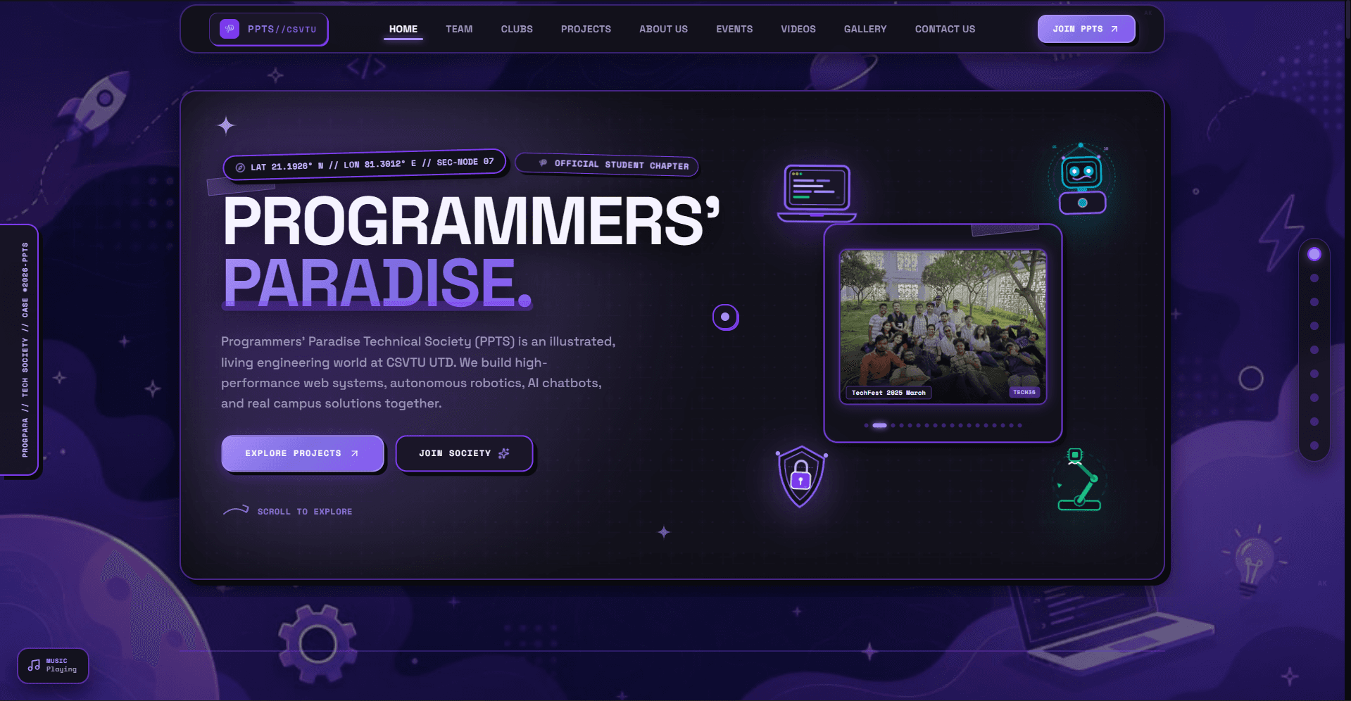 ProgPara Technical Society Placeholder