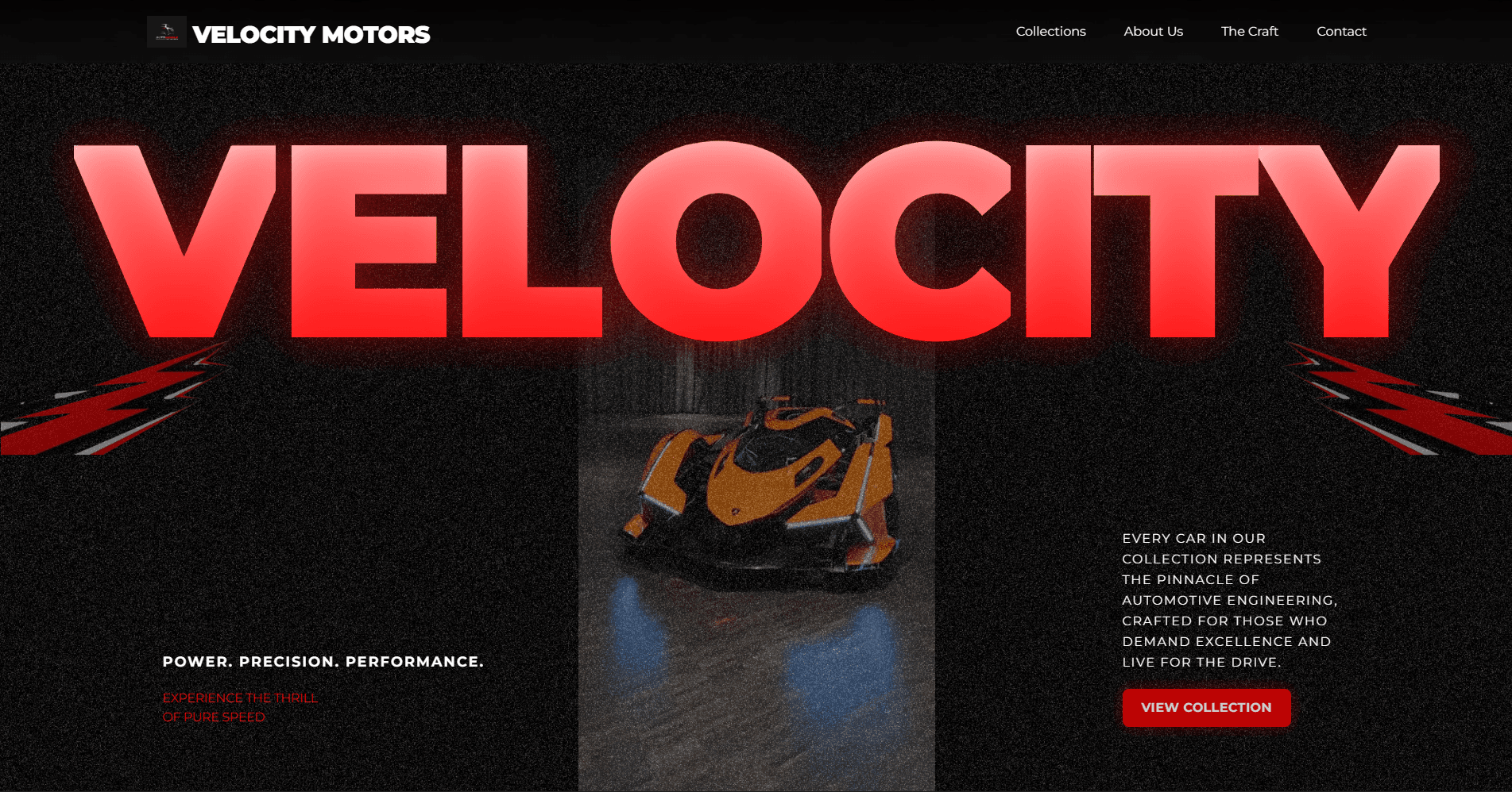 Velocity Motors Placeholder